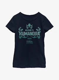 Disney Raya And The Last Dragon Welcome To Kumandra Youth Girls T-Shirt