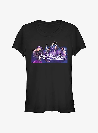 Julie And The Phantoms Jump Group Shot Girls T-Shirt