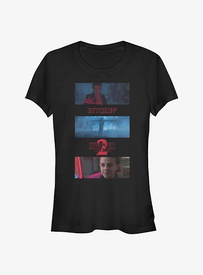 Stranger Things Photo Story Girls T-Shirt