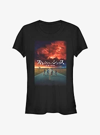 Stranger Things Poster Girls T-Shirt