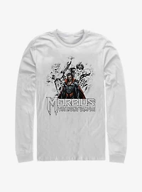 Marvel Morbius Vampire Sketch Long-Sleeve T-Shirt