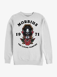 Marvel Morbius Deadly 1971 Vampire Crew Sweatshirt