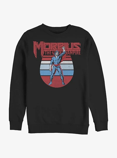 Marvel Morbius Retro Crew Sweatshirt