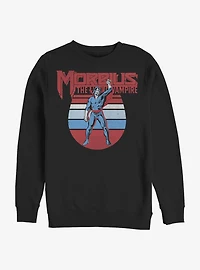 Marvel Morbius Retro Crew Sweatshirt