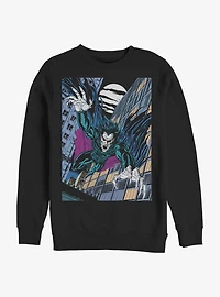 Marvel Morbius Vampire Flight Crew Sweatshirt