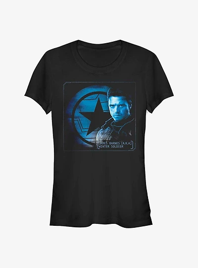 Marvel The Falcon And Winter Soldier Barnes Shield Girls T-Shirt