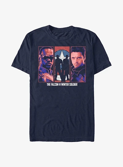 Marvel The Falcon And Winter Soldier Group T-Shirt