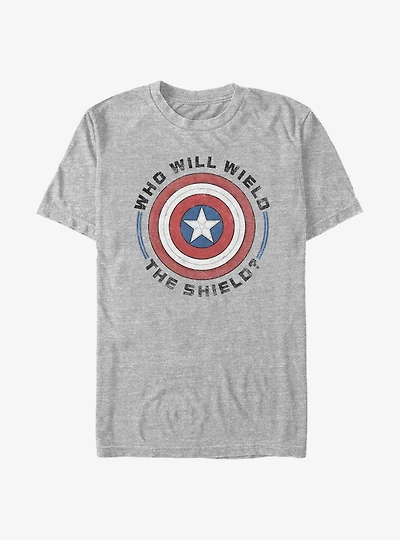 Marvel The Falcon And Winter Soldier Who Will Wield T-Shirt