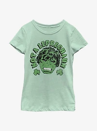 Marvel Hulk Not A Leprechaun Youth Girls T-Shirt
