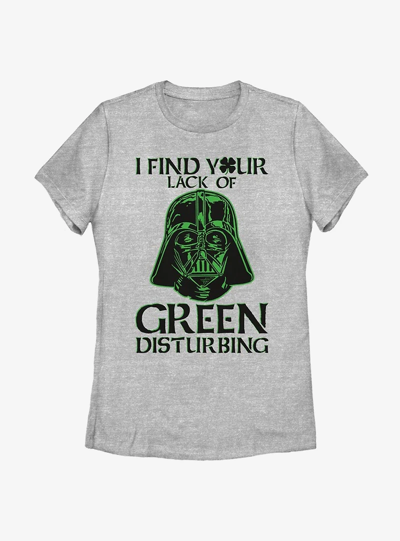Star Wars Vader Lack Of Green Womens T-Shirt