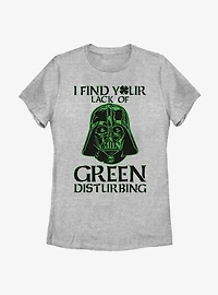 Star Wars Vader Lack Of Green Womens T-Shirt