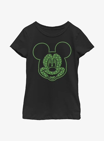 Disney Mickey Mouse Clovers Youth Girls T-Shirt