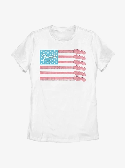 Fender Guitar Flag Womens T-Shirt