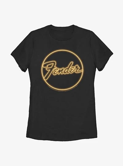 Fender Neon Logo Womens T-Shirt