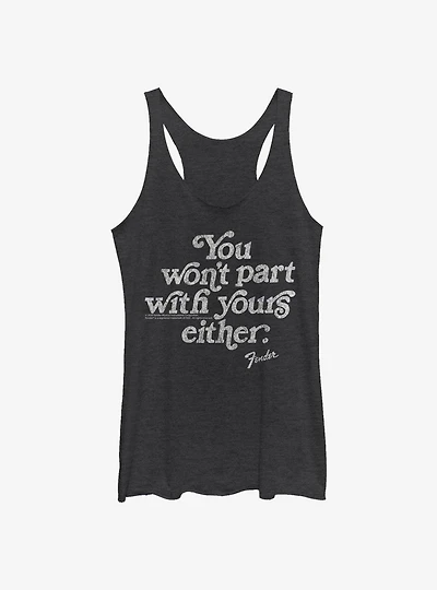 Fender Vintage Quote Womens Tank Top