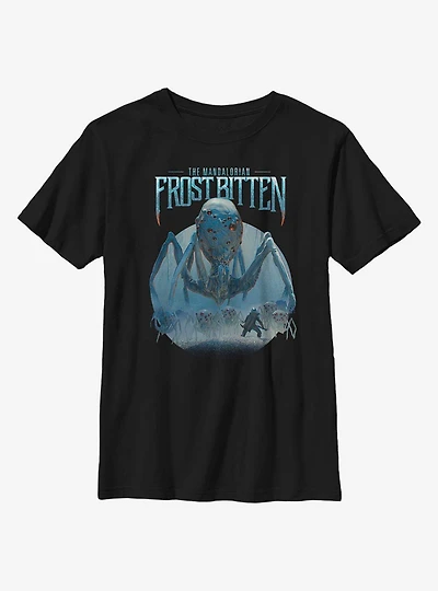 Star Wars The Mandalorian Frost Bitten Spiders Youth T-Shirt