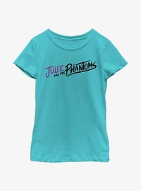 Julie And The Phantoms Curved Logo Youth Girls T-Shirt