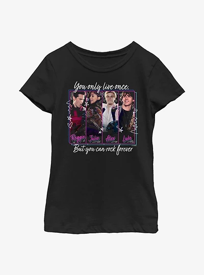 Julie And The Phantoms Phantom Group Youth Girls T-Shirt