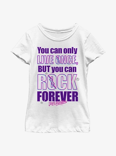 Julie And The Phantoms Rock Forever Youth Girls T-Shirt
