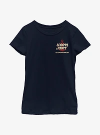 Stranger Things Ahoy Youth Girls T-Shirt