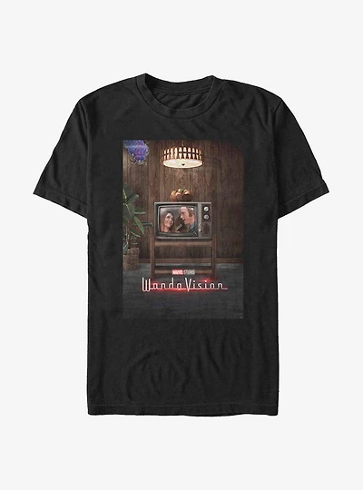Marvel WandaVision Poster 70s T-Shirt