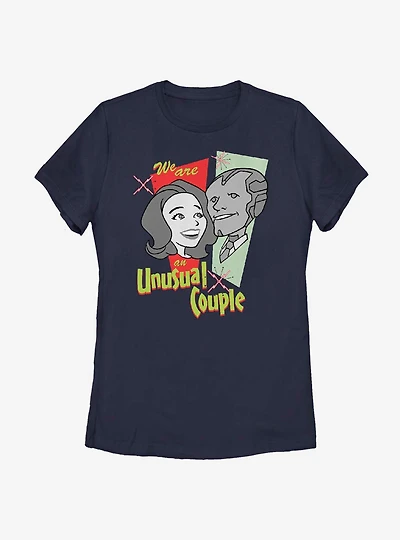 Marvel WandaVision Unusual Couple Womens T-Shirt