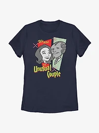 Marvel WandaVision Unusual Couple Womens T-Shirt