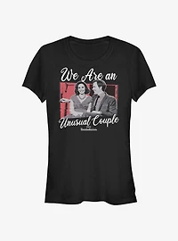 Marvel WandaVision Romantic Couple Girls T-Shirt