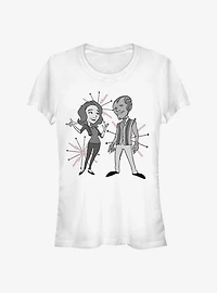Marvel WandaVision The Couple Girls T-Shirt