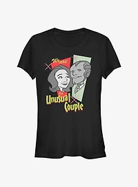 Marvel WandaVision Unusual Couple Girls T-Shirt
