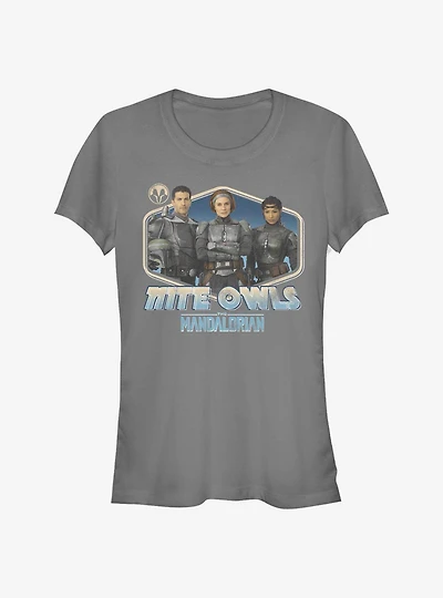 Star Wars The Mandalorian Nite Owls Girls T-Shirt