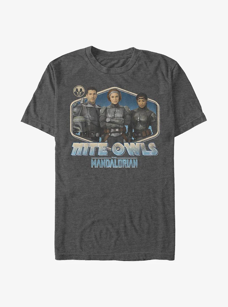 Star Wars The Mandalorian Nite Owls T-Shirt