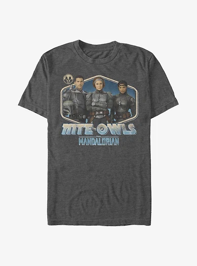 Star Wars The Mandalorian Nite Owls T-Shirt
