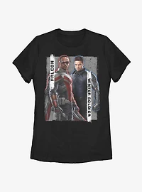 Marvel The Falcon And Winter Soldier New Team Womens T-Shirt