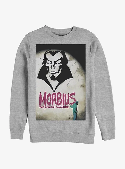 Marvel Morbius Paint Cover Sweatshirt