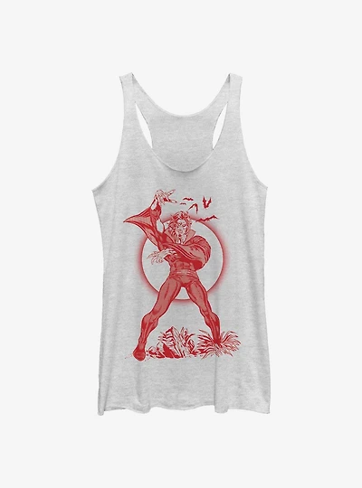 Marvel Morbius Red Womens Tank Top