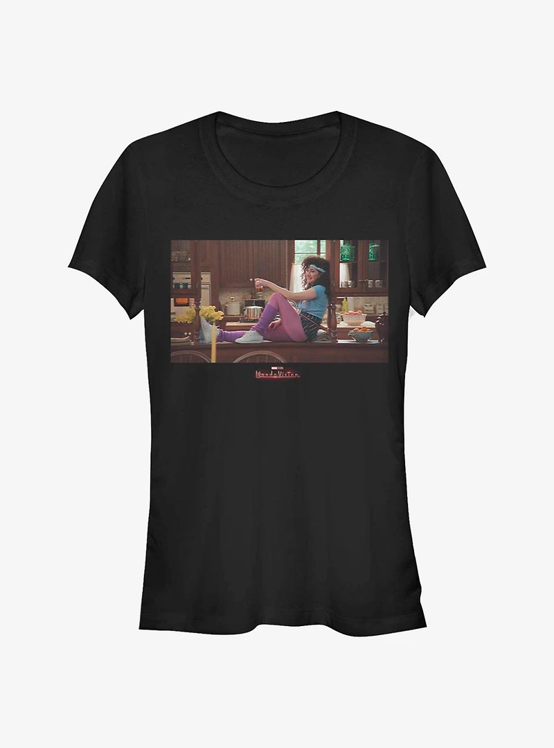Marvel Wandavision Nosy Neighbor Agnes Girls T-Shirt