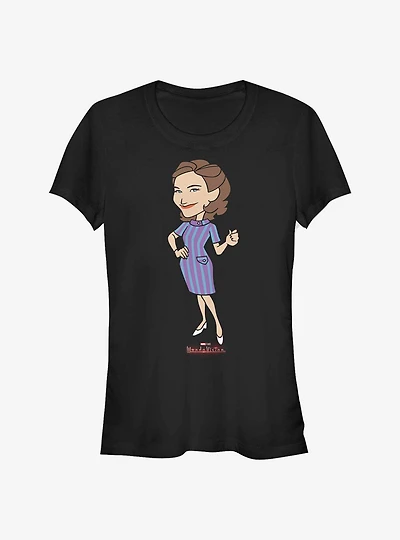 Marvel WandaVision It Was Agatha Girls T-Shirt
