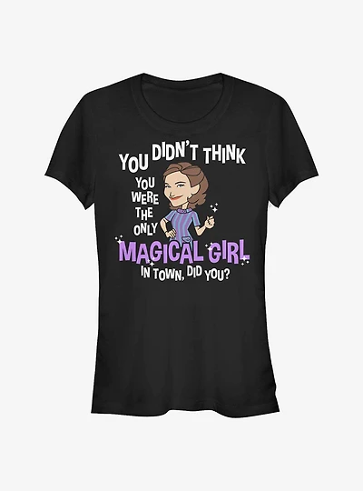 Marvel WandaVision Magical Girl Agatha Girls T-Shirt