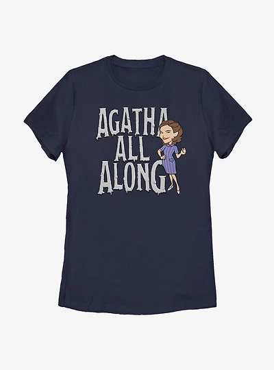 Marvel WandaVision Agatha All Along Womens T-Shirt
