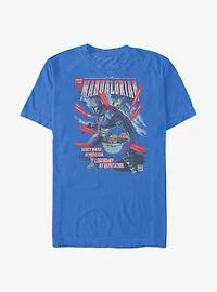 Extra Soft Star Wars The Mandalorian Comic Mando T-Shirt