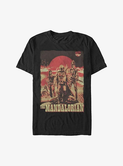 Extra Soft Star Wars The Mandalorian Gritty T-Shirt