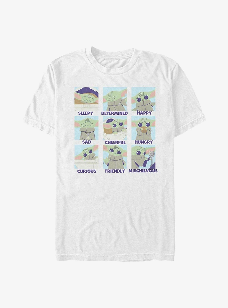 Star Wars The Mandalorian Child Emotions Extra Soft T-Shirt