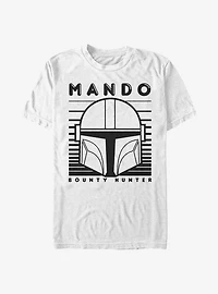 Extra Soft Star Wars The Mandalorian Mando Simple T-Shirt