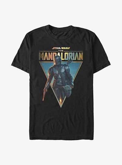 Star Wars The Mandalorian Poster Heavyweight T-Shirt