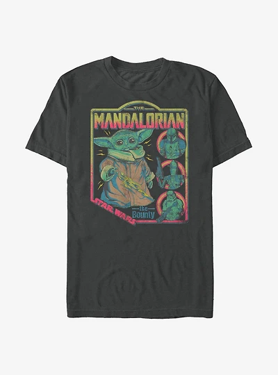 Extra Soft Star Wars The Mandalorian Child Poster T-Shirt
