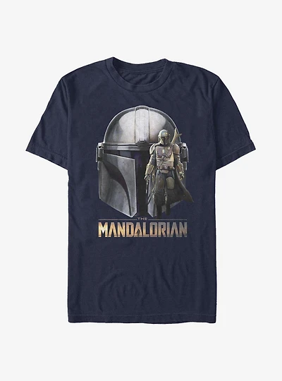 Extra Soft Star Wars The Mandalorian Mando Head T-Shirt