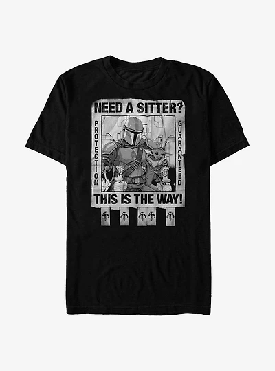 Extra Soft Star Wars The Mandalorian Protection Guaranteed T-Shirt