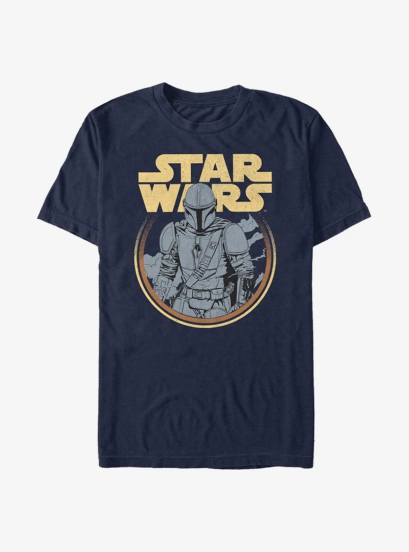 Extra Soft Star Wars The Mandalorian Retro Mando T-Shirt