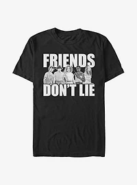 Extra Soft Stranger Things Cast Friends Don't Lie T-Shirt